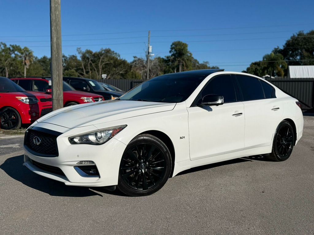 2018 INFINITI Q50 3.0t LUXE RWD - 22967185 | Video 1