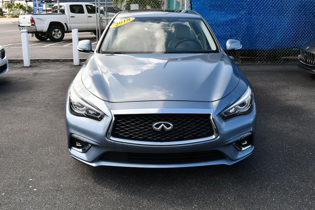 2018 INFINITI Q50 3.0t LUXE RWD Sedan W/Essential, Sensory & Proactive Packages - 23044010 - 8