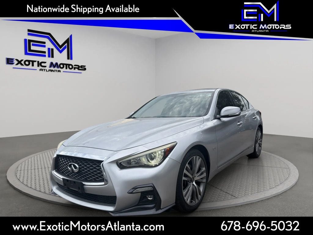 2018 INFINITI Q50 3.0t SPORT RWD - 23062606 - 0