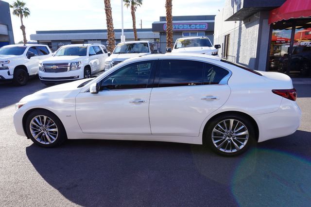 2018 INFINITI Q50 LUX PKG, MOON ROOF, BACKUP CAMERA, KEYLESS ENTRY & START - 23084036 - 1
