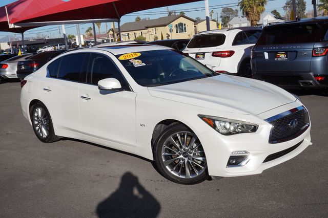 2018 INFINITI Q50 LUX PKG, MOON ROOF, BACKUP CAMERA, KEYLESS ENTRY & START - 23084036 - 3