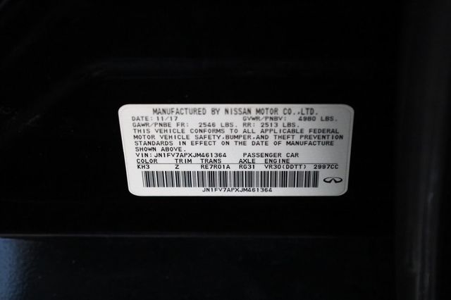 2018 INFINITI Q50 RED SPORT 400 RWD - 22980164 - 11