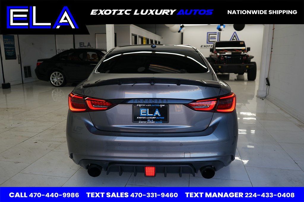 2018 INFINITI Q50 RED SPORT 400 RWD - 22989459 - 10