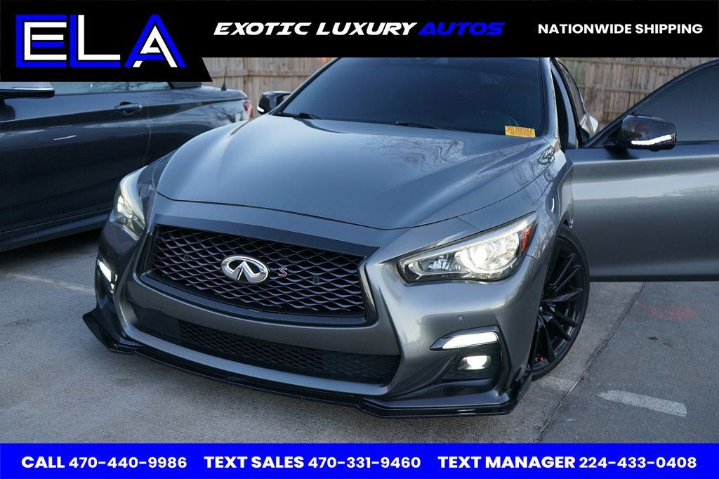 2018 INFINITI Q50 RED SPORT 400 RWD - 22989459 - 49