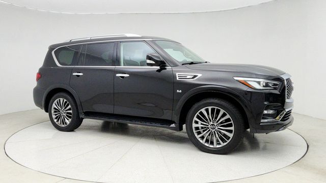 2018 INFINITI QX80 AWD w/ Driver Assistance Package and 22'' Forged Aluminum Wheels - 22946748 - 2