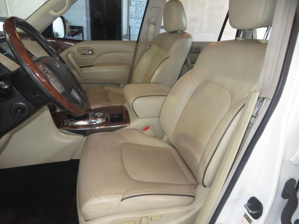 2018 INFINITI QX80 EXTRA CLEAN QX80 SALVAGE TITLE LEATHER THIRD ROW SEAT V8  - 23029547 - 17