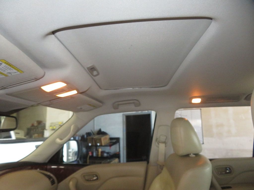 2018 INFINITI QX80 EXTRA CLEAN QX80 SALVAGE TITLE LEATHER THIRD ROW SEAT V8  - 23029547 - 18