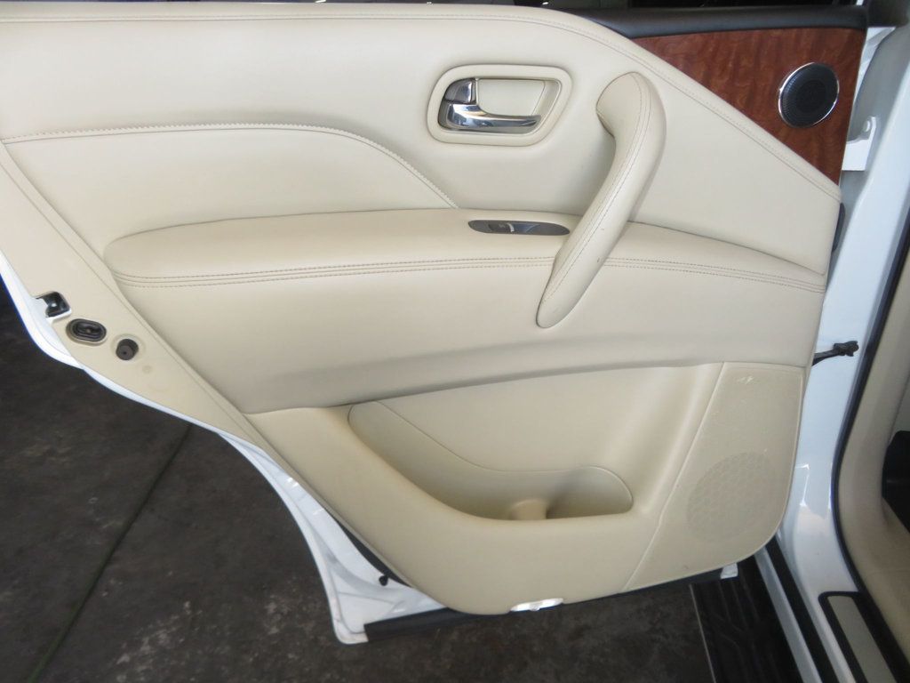 2018 INFINITI QX80 EXTRA CLEAN QX80 SALVAGE TITLE LEATHER THIRD ROW SEAT V8  - 23029547 - 19