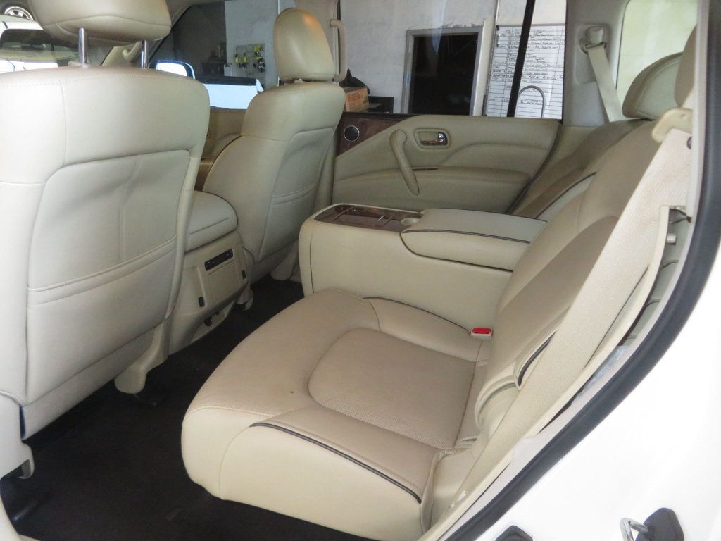 2018 INFINITI QX80 EXTRA CLEAN QX80 SALVAGE TITLE LEATHER THIRD ROW SEAT V8  - 23029547 - 21