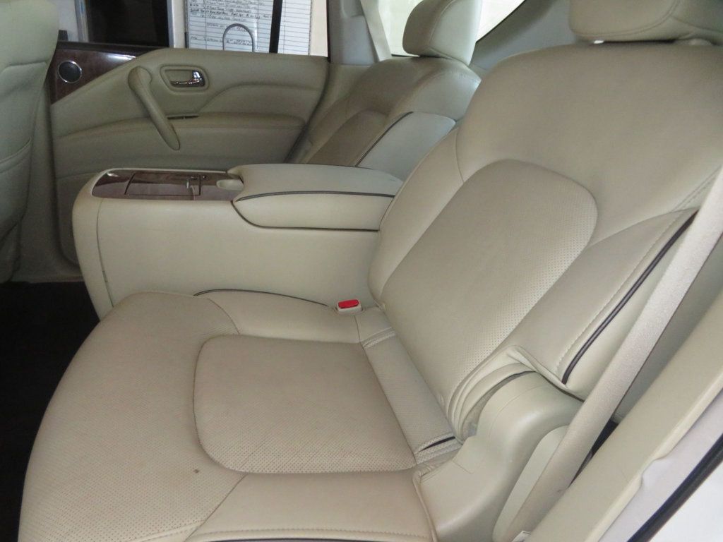 2018 INFINITI QX80 EXTRA CLEAN QX80 SALVAGE TITLE LEATHER THIRD ROW SEAT V8  - 23029547 - 23