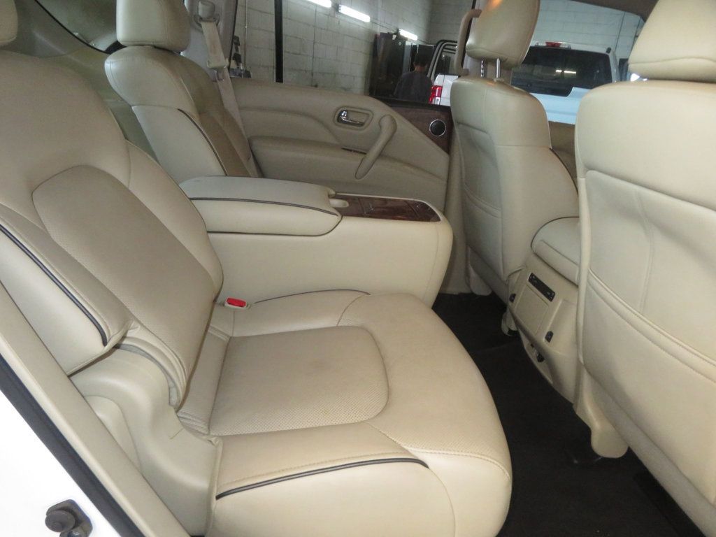 2018 INFINITI QX80 EXTRA CLEAN QX80 SALVAGE TITLE LEATHER THIRD ROW SEAT V8  - 23029547 - 27