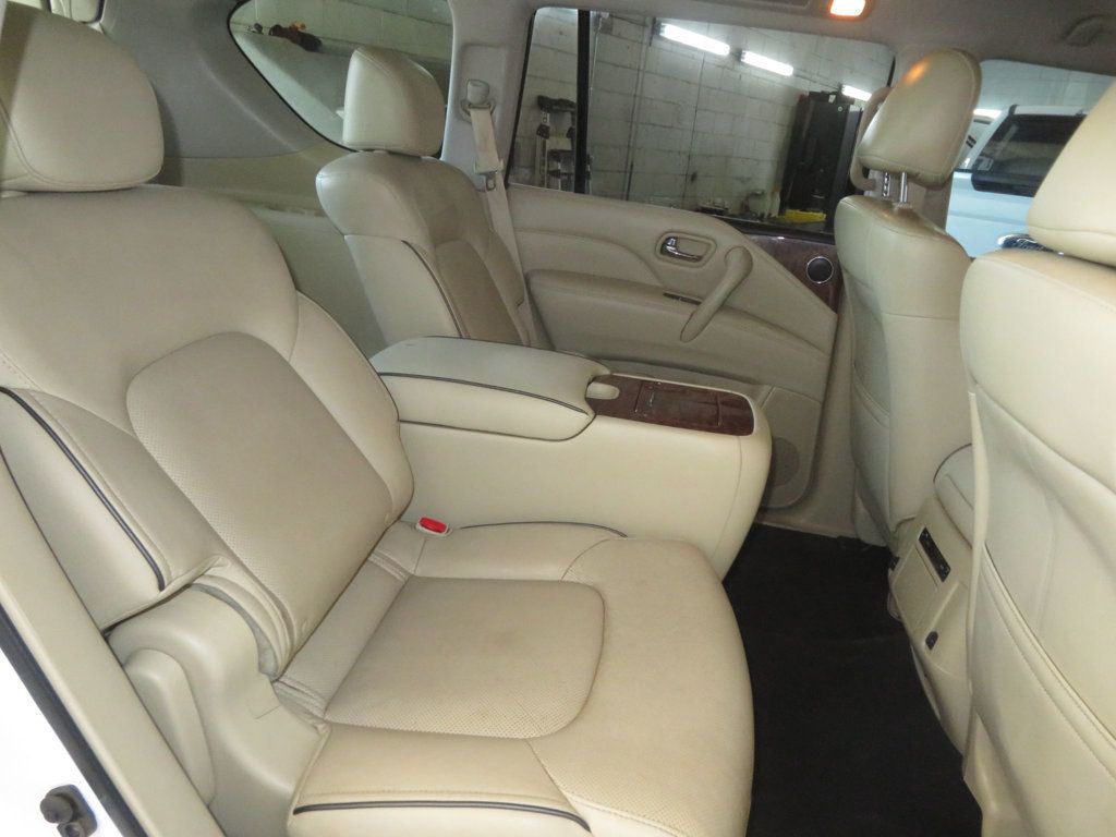 2018 INFINITI QX80 EXTRA CLEAN QX80 SALVAGE TITLE LEATHER THIRD ROW SEAT V8  - 23029547 - 28