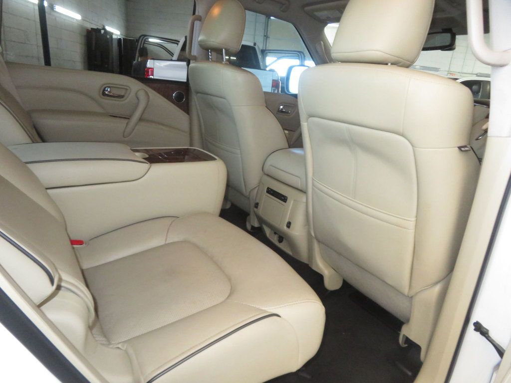 2018 INFINITI QX80 EXTRA CLEAN QX80 SALVAGE TITLE LEATHER THIRD ROW SEAT V8  - 23029547 - 29