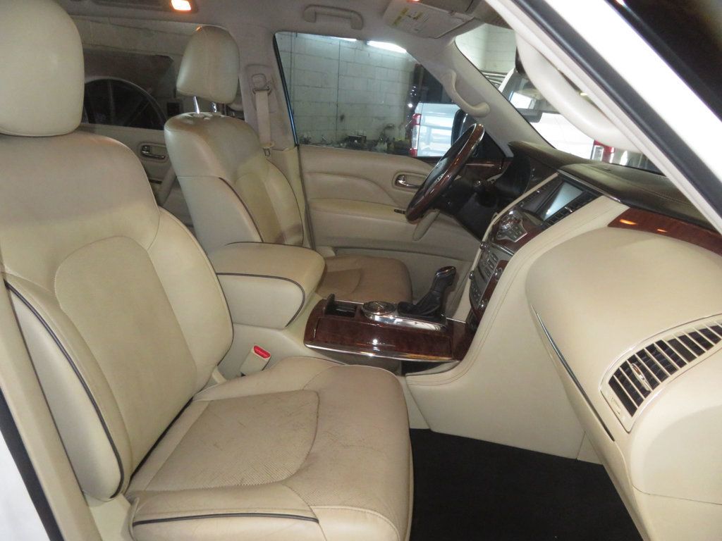 2018 INFINITI QX80 EXTRA CLEAN QX80 SALVAGE TITLE LEATHER THIRD ROW SEAT V8  - 23029547 - 32