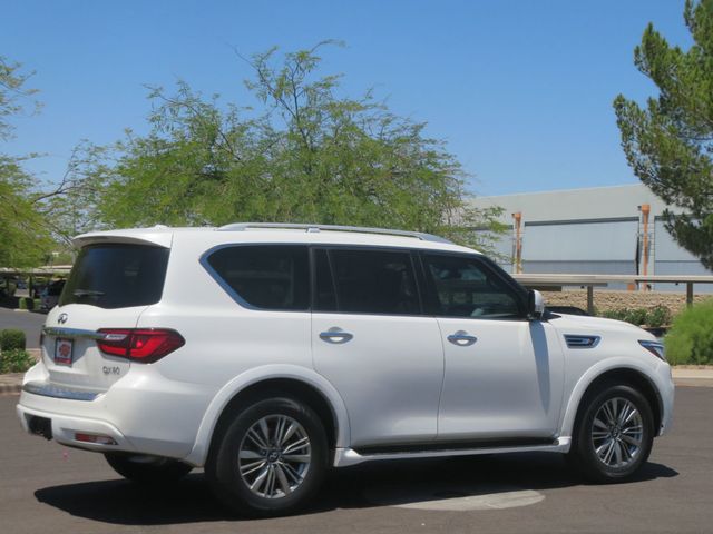 2018 INFINITI QX80 EXTRA CLEAN QX80 SALVAGE TITLE LEATHER THIRD ROW SEAT V8  - 23029547 - 5