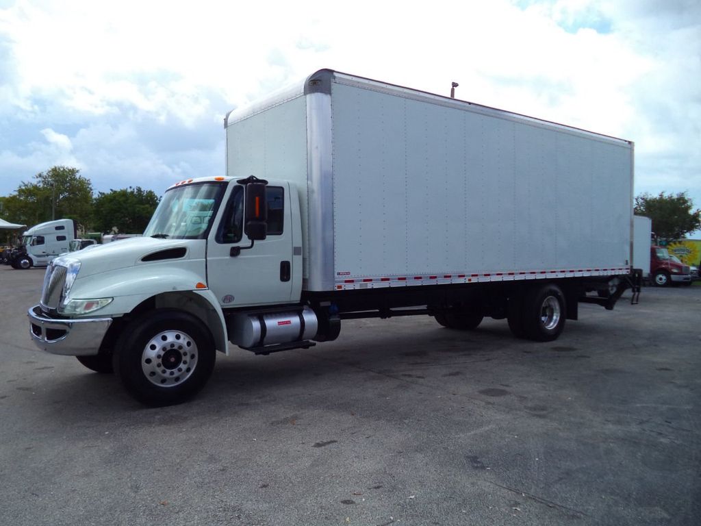 2018 International 4300 26FT x96x102 DRY BOX TRUCK. CARGO TRUCK. 6.7L CUMMINS. - 21973216 - 2