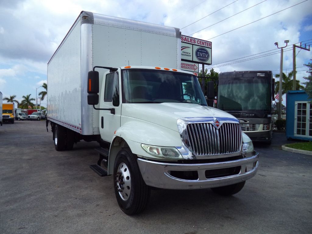 2018 International 4300 26FT x96x102 DRY BOX TRUCK. CARGO TRUCK. 6.7L CUMMINS. - 21973216 - 4