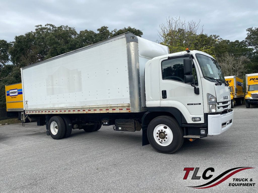 2018 Isuzu FTR 24ft Dry Freight Box Truck Moving Truck With Liftgate - 22975922 | Video 1