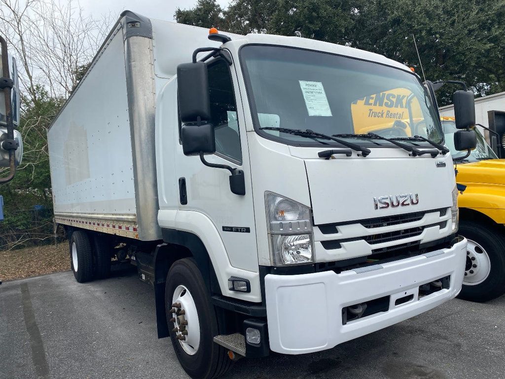 2018 Isuzu FTR 24ft Dry Freight Box Truck Moving Truck With Liftgate - 22975922 - 1