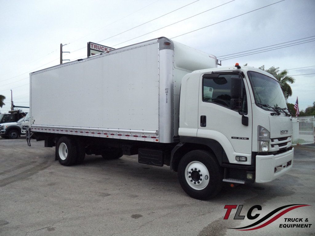 2018 Isuzu FTR 24ft Dry Freight Box Truck Moving Truck With Liftgate - 23063572 - 0