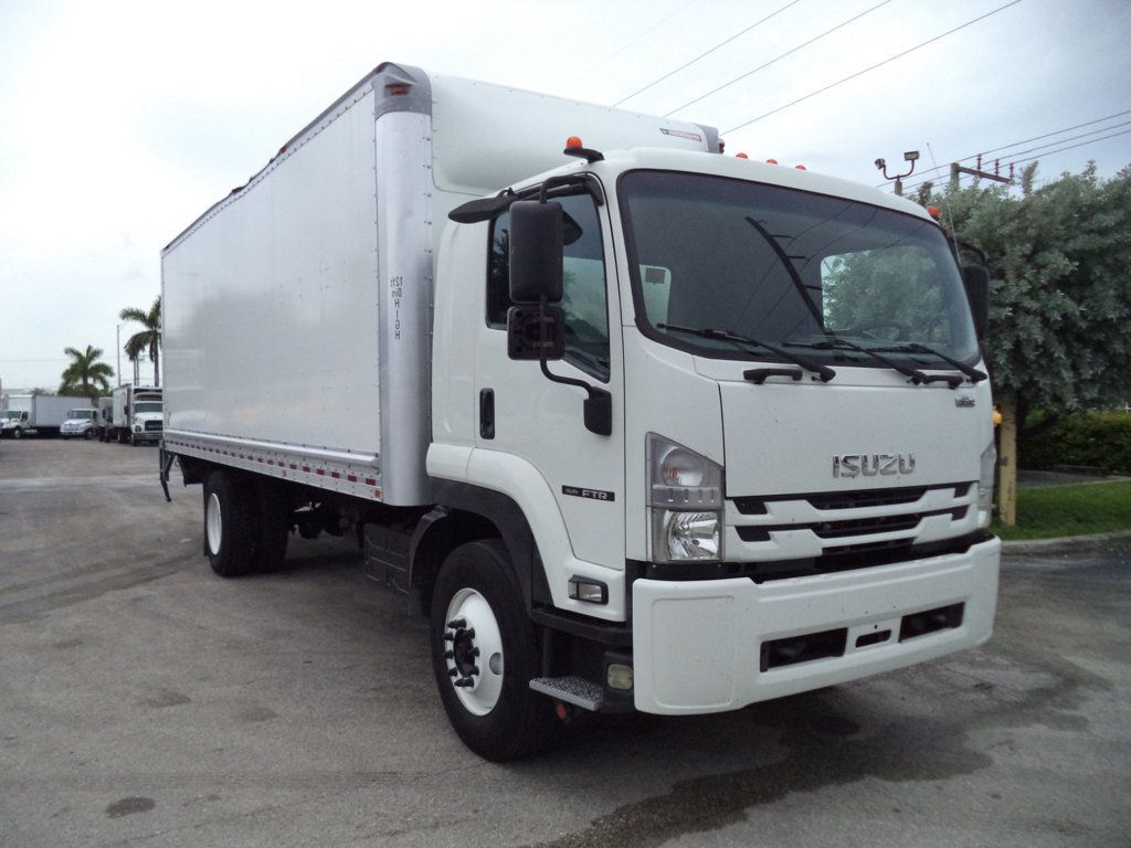 2018 Isuzu FTR 24ft Dry Freight Box Truck Moving Truck With Liftgate - 23063572 - 5