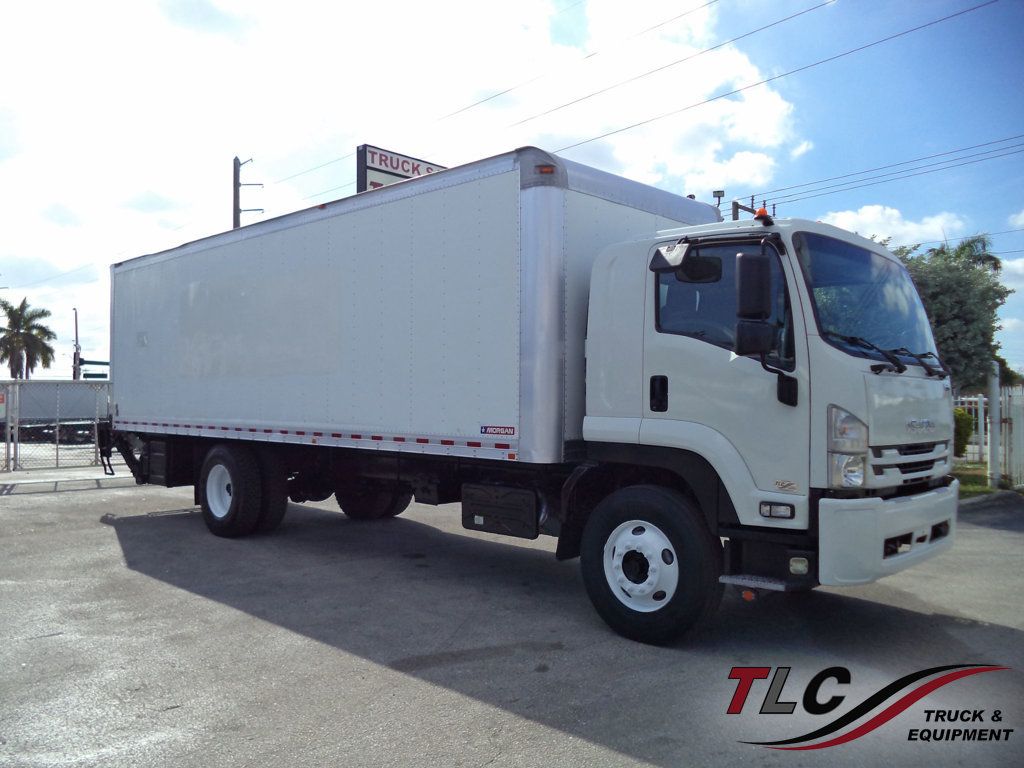 2018 Isuzu FTR 26ft Dry Freight Box Truck Moving Truck With Liftgate - 22959514 | Video 1