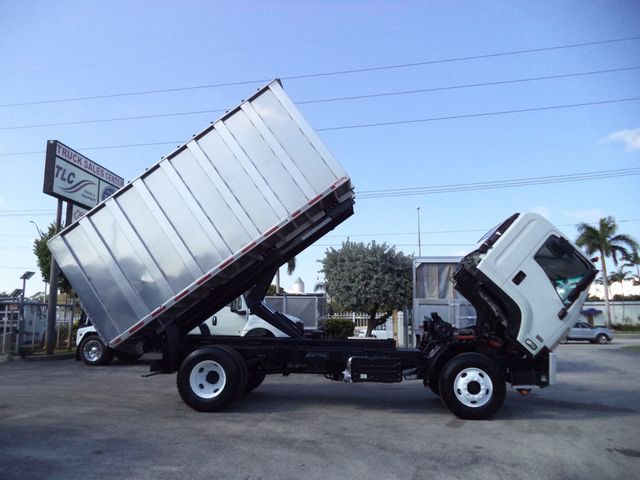 2018 Isuzu FTR w/ New 16ft Aluminum Chipper Dump Landscape Dump Truck - 22953510 - 10