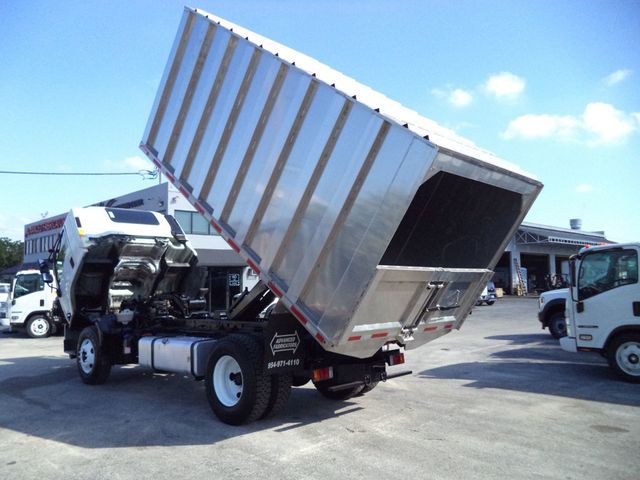 2018 Isuzu FTR w/ New 16ft Aluminum Chipper Dump Landscape Dump Truck - 22953510 - 15