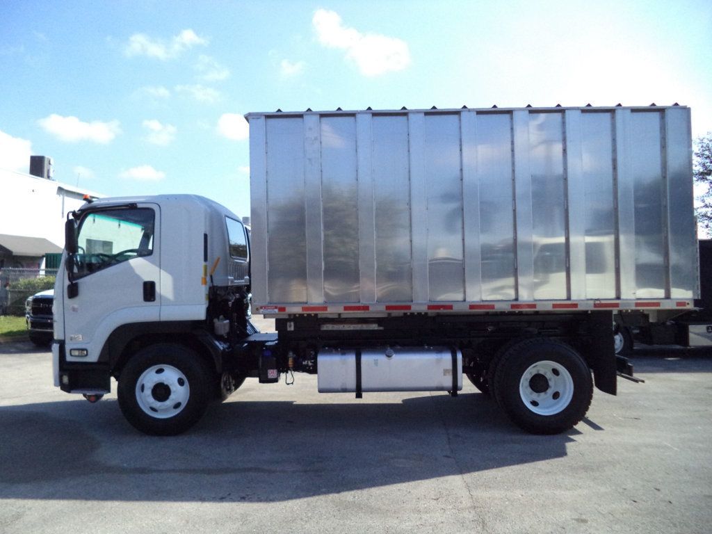 2018 Isuzu FTR w/ New 16ft Aluminum Chipper Dump Landscape Dump Truck - 22953510 - 1