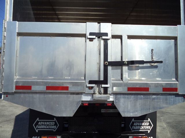 2018 Isuzu FTR w/ New 16ft Aluminum Chipper Dump Landscape Dump Truck - 22953510 - 24