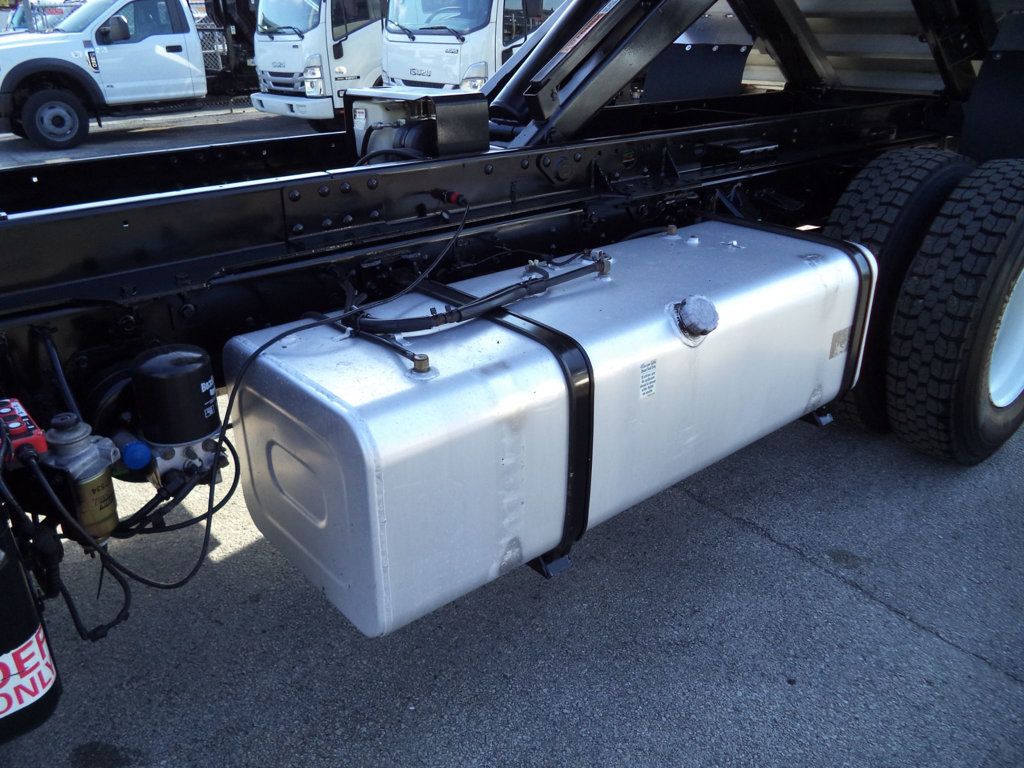 2018 Isuzu FTR w/ New 16ft Aluminum Chipper Dump Landscape Dump Truck - 22953510 - 32