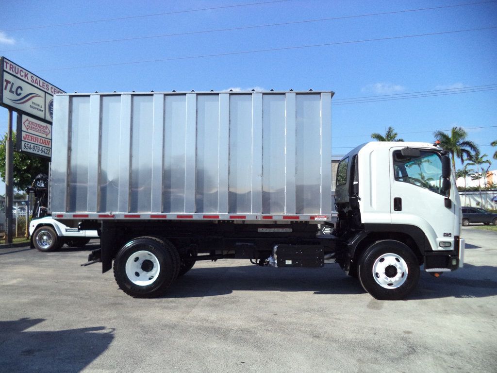 2018 Isuzu FTR w/ New 16ft Aluminum Chipper Dump Landscape Dump Truck - 22953510 - 53