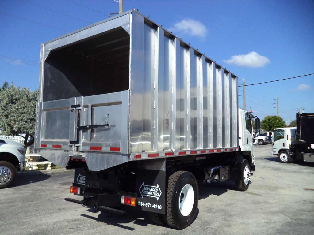 2018 Isuzu FTR w/ New 16ft Aluminum Chipper Dump Landscape Dump Truck - 22953510 - 8