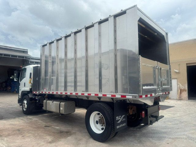 2018 Isuzu FTR w/ New 16ft Aluminum Chipper Dump Landscape Dump Truck - 23048579 - 1