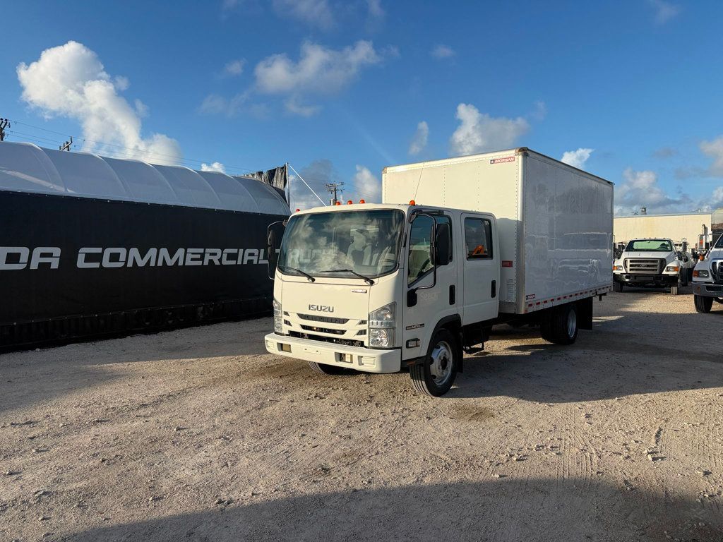 2018 Isuzu NPR Crew Cab Dovetail Box Truck  - 22994978 | Video 1