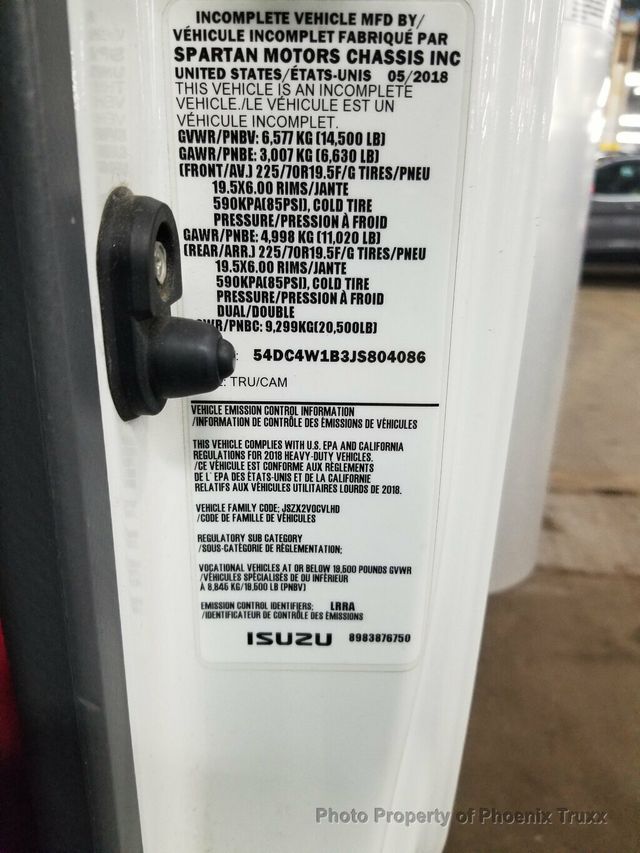 2018 ISUZU NPR HD  - 22973411 - 2