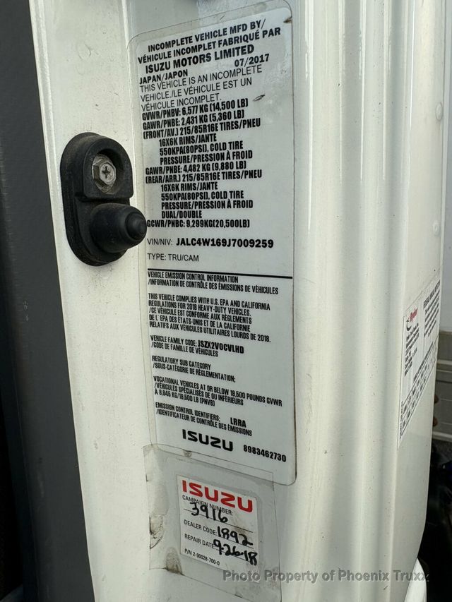 2018 Isuzu NPR HD