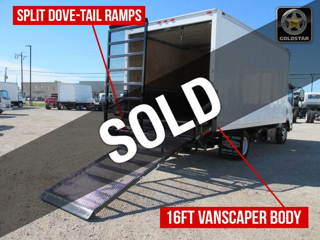 2018 Used Isuzu NPR HD (16ft Box with Step Bumper) at Industrial Power