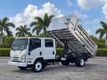 2018 Isuzu NPR HD CREW gas w/ NEW 14ft Landscape Body Aluminum dump Truck - 23092895 - 1