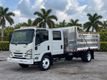 2018 Isuzu NPR HD CREW gas w/ NEW 14ft Landscape Body Aluminum dump Truck - 23092895 - 24