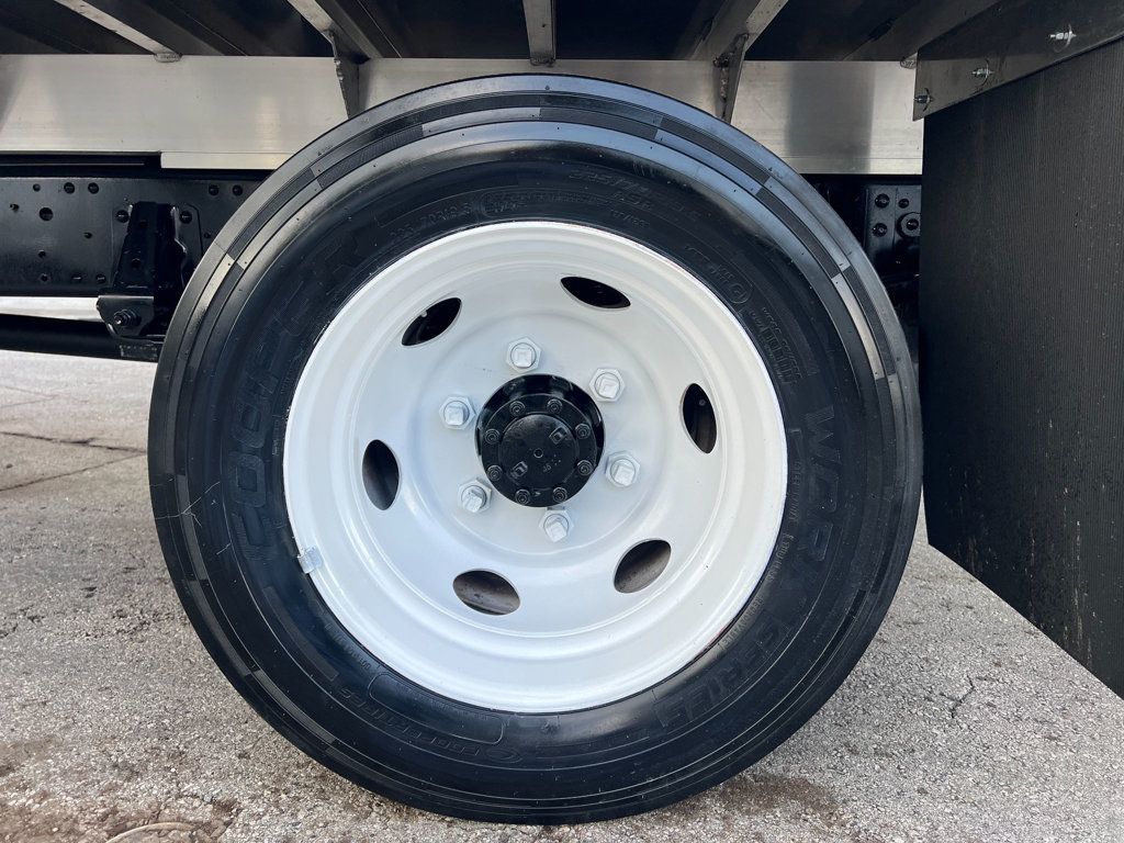 2018 Isuzu NPR HD CREW gas w/ NEW 14ft Landscape Body Aluminum dump Truck - 23092895 - 41