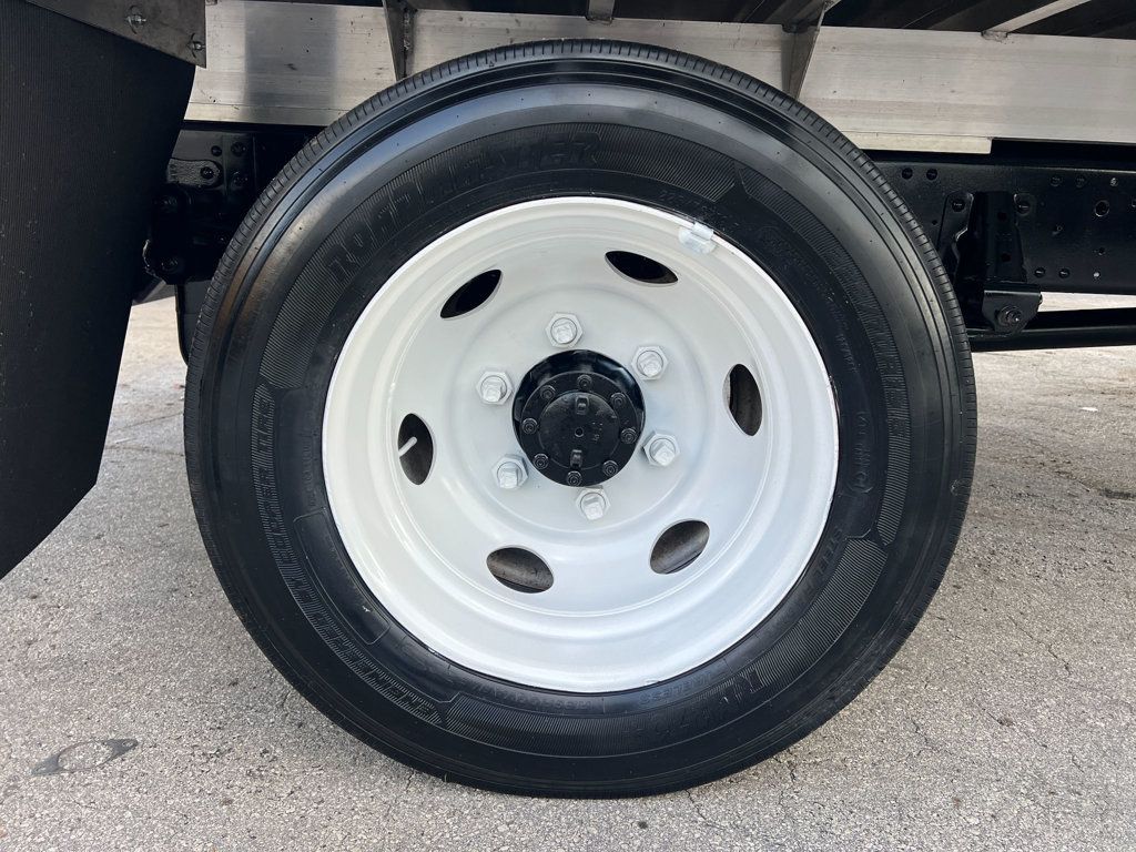 2018 Isuzu NPR HD CREW gas w/ NEW 14ft Landscape Body Aluminum dump Truck - 23092895 - 43