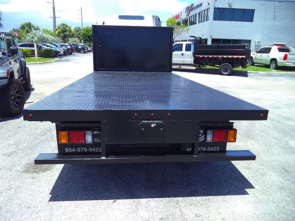 2018 Isuzu NPR XD 18FT FLATBED PLATFORM BODY.. 16,000LB GVW - 22057892 - 23