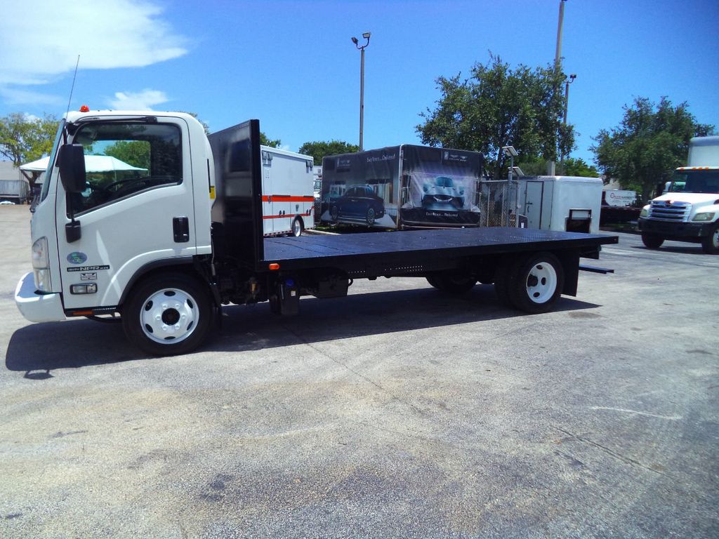 2018 Isuzu NPR XD 18FT FLATBED PLATFORM BODY.. 16,000LB GVW - 22057892 - 3
