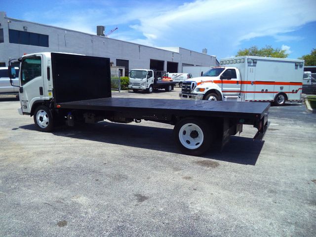 2018 Isuzu NPR XD 18FT FLATBED PLATFORM BODY.. 16,000LB GVW - 22057892 - 5