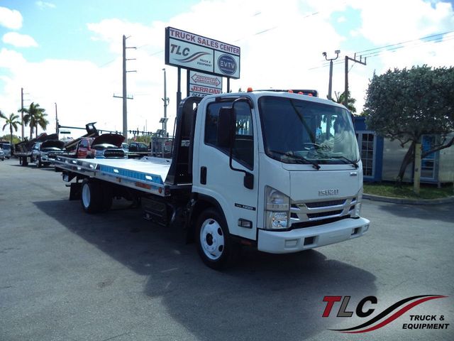 2018 Isuzu NRR 21' JERRDAN ROLLBACK TOW TRUCK. - 21856430 - 0