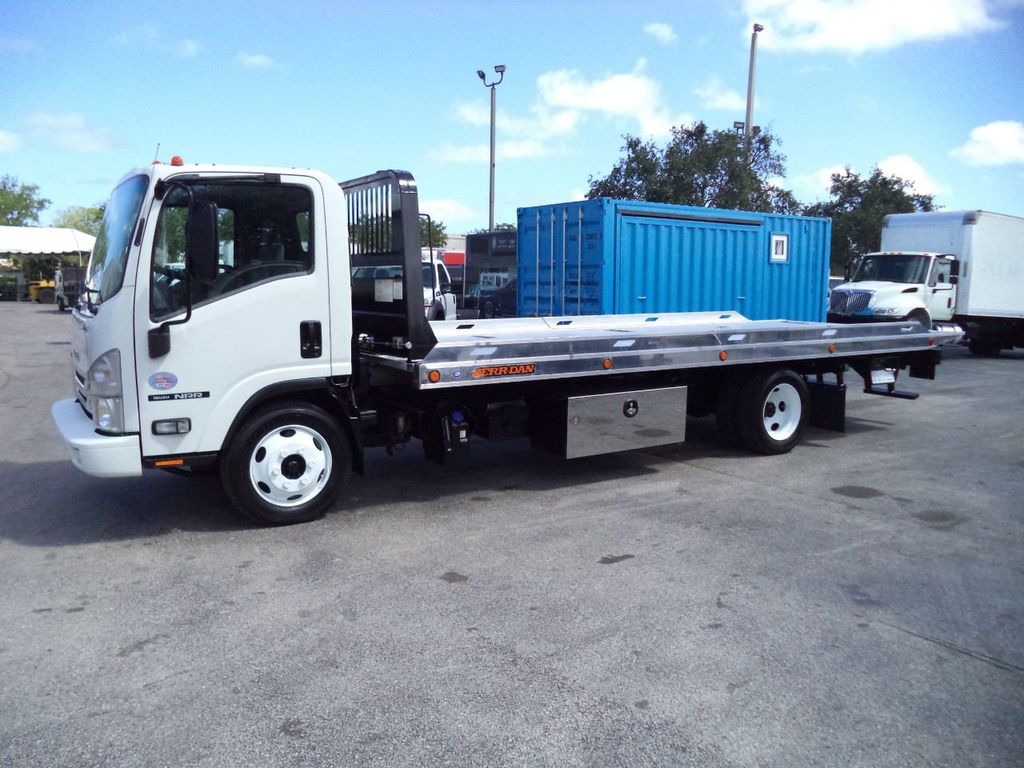 2018 Isuzu NRR 21' JERRDAN ROLLBACK TOW TRUCK. - 21856430 - 2