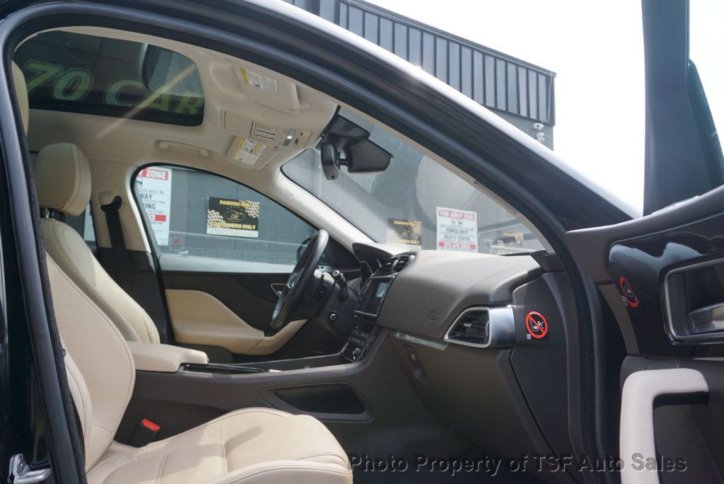 2018 Jaguar F-PACE 25t Prestige AWD MERIDIAN SOUND HEATED&COOLED SEATS PANO ROOF  - 22864402 - 10