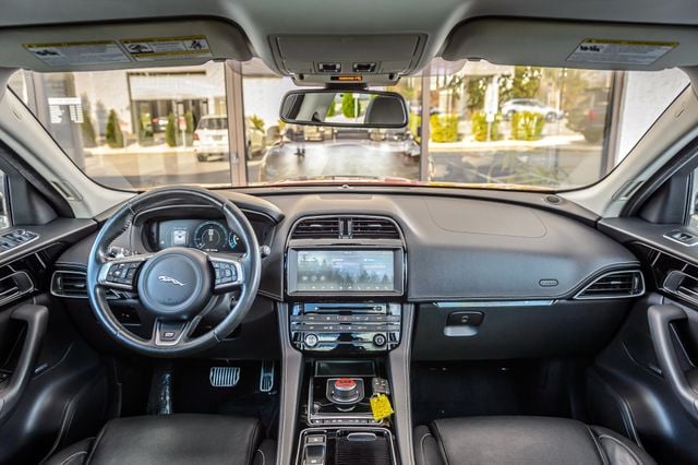 2018 Jaguar F-PACE F PACE R-SPORT AWD - RED ON BLACK - PANO ROOF - NAV - BLUETOOTH  - 23007766 - 2