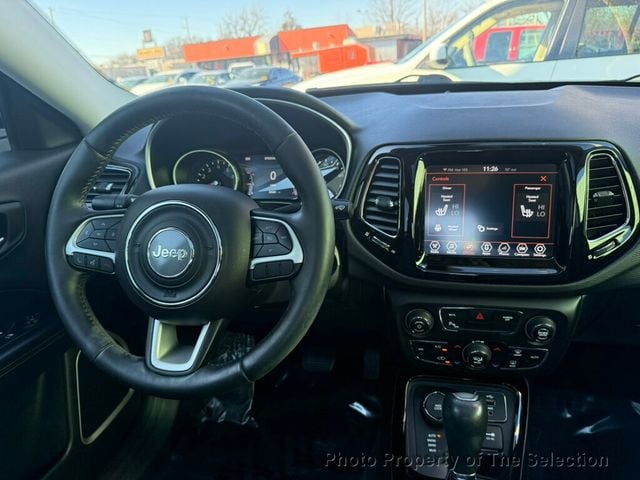 2018 Jeep Compass LIMITED 4X4 W/ BLIND SPOT, PARKING SENSORS & PANO ROOF - 22971248 - 17